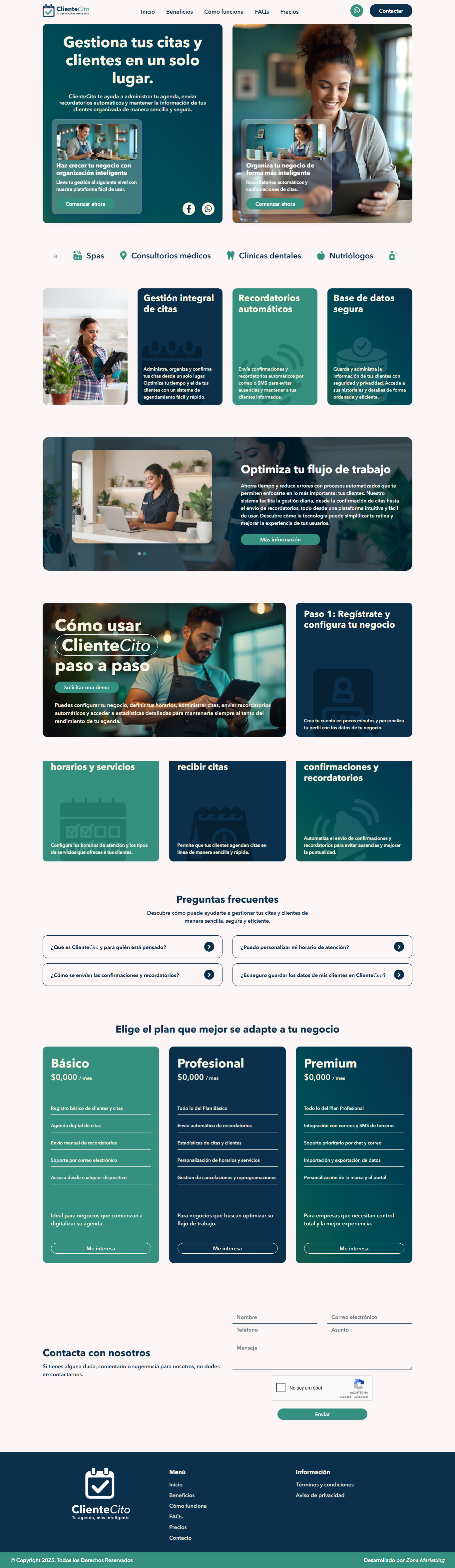 ClienteCito — diseño web