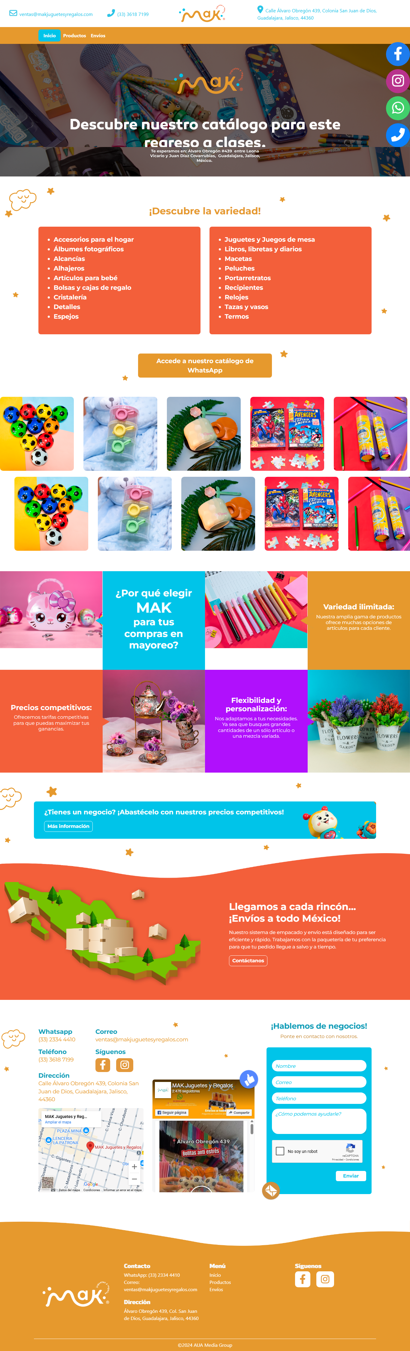 MAK — diseño web